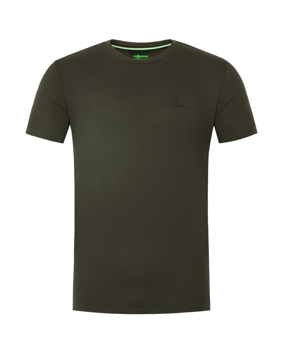 Korda Minimal - T-Shirt - Dark Olive - KarperCentrale