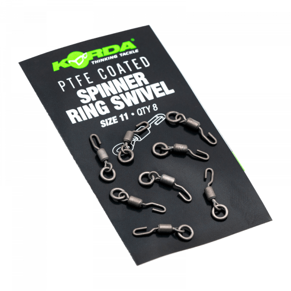 Korda PTFE Spinner Ring Swivel - Maat 11 - KarperCentrale