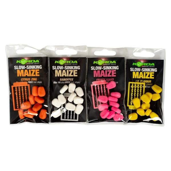 Korda Slow Sinking Maize Citrus Zing Orange - KarperCentrale