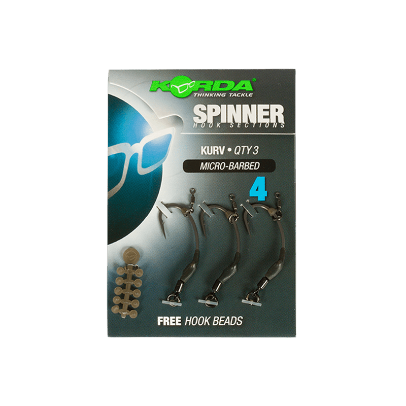 Korda Spinner hook sections - Kurv - Microbarb - KarperCentrale