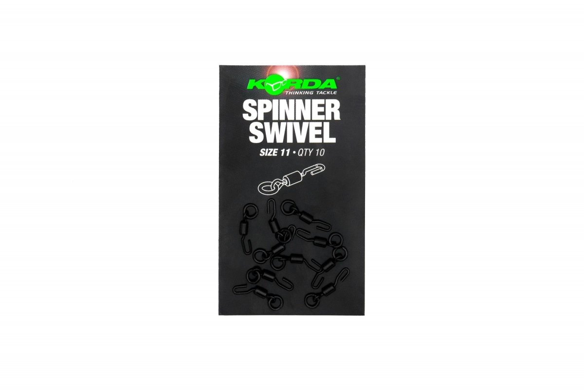 Korda Spinner Ring Swivel - XX - Maat 11 - KarperCentrale