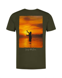 Sunrise T-shirt - Mørk Oliven