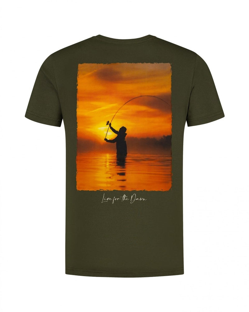 Sunrise T-shirt - Mørk Oliven