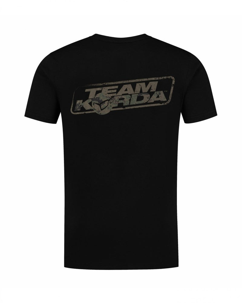 Team Korda - Digi Kamo T-shirt - Sort