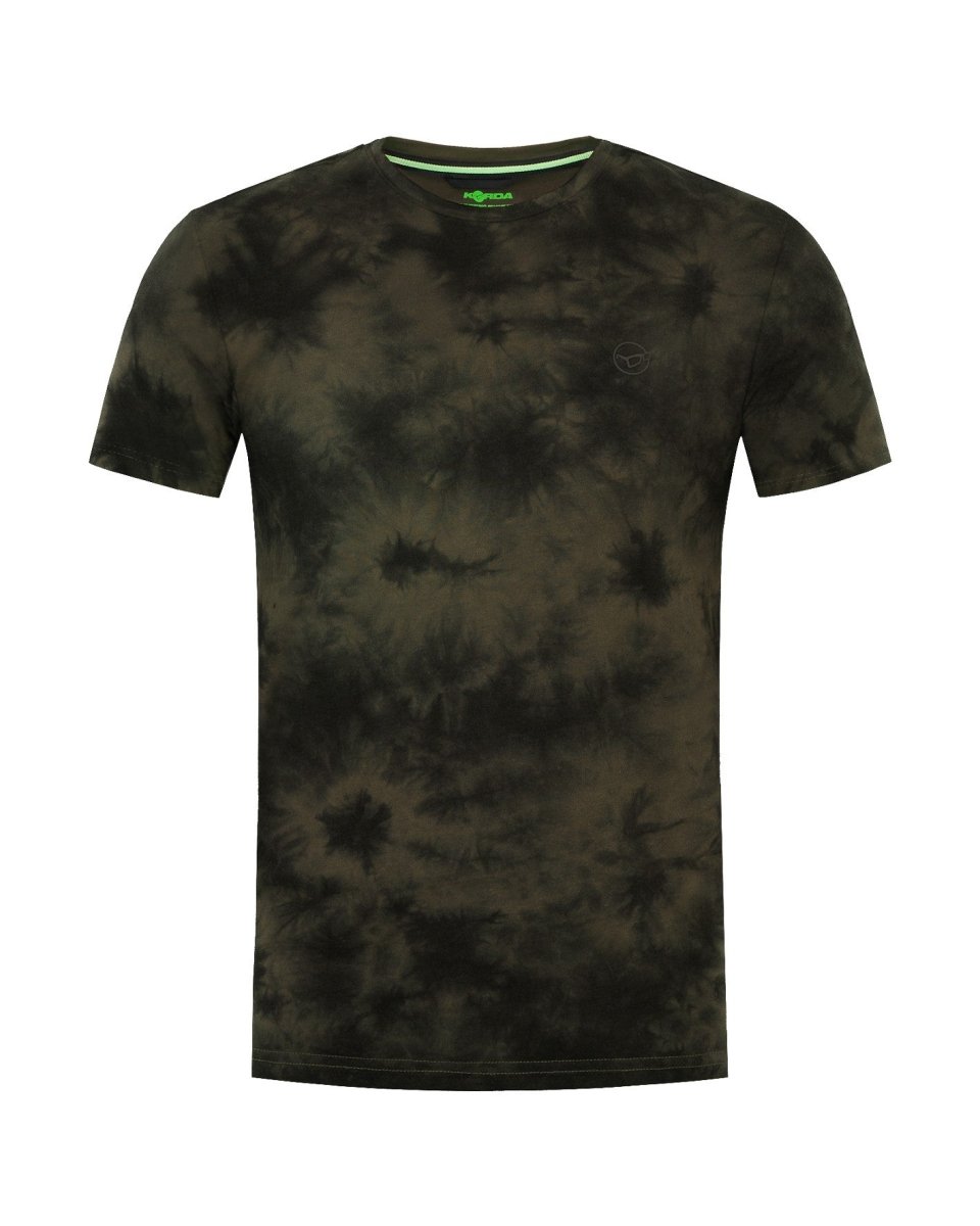 Tie Dye - T-Shirt - Dunkel Olive