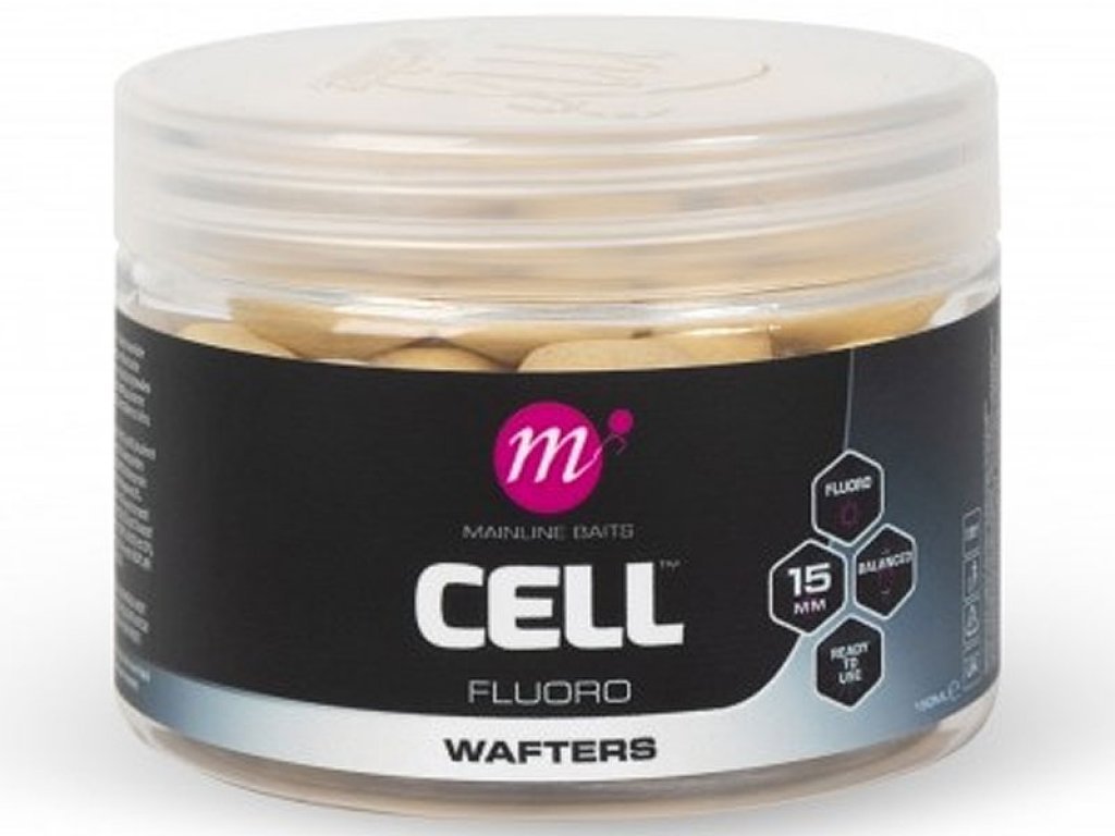 Mainline Essential Cell - Fluoro Wafters - 15mm - KarperCentrale