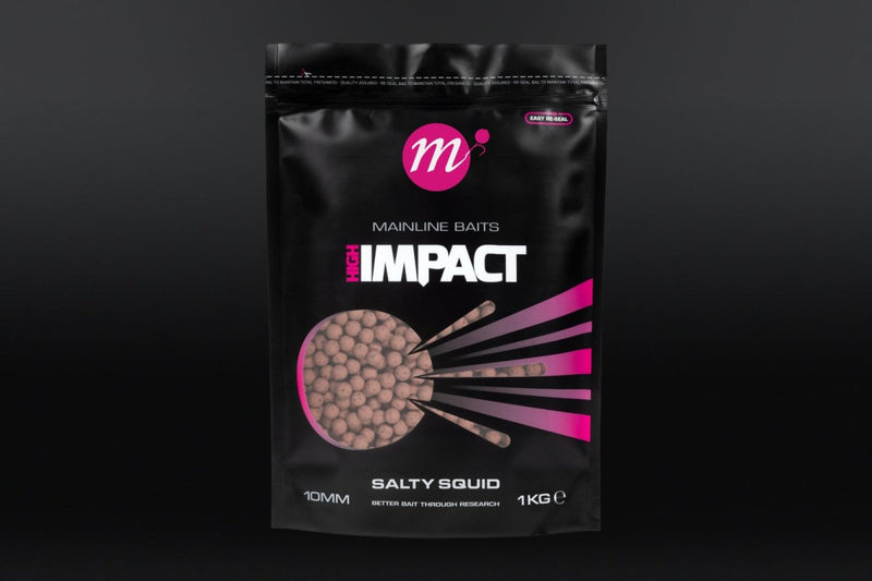 Hi Impact - Boilies - Saltet Blæksprutte - 1KG
