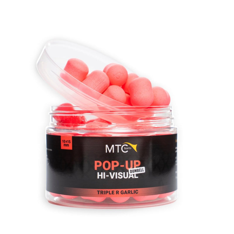 Triple R Hvidløg - Pop Up Dumbell - Høj Synlighed - 10x15mm