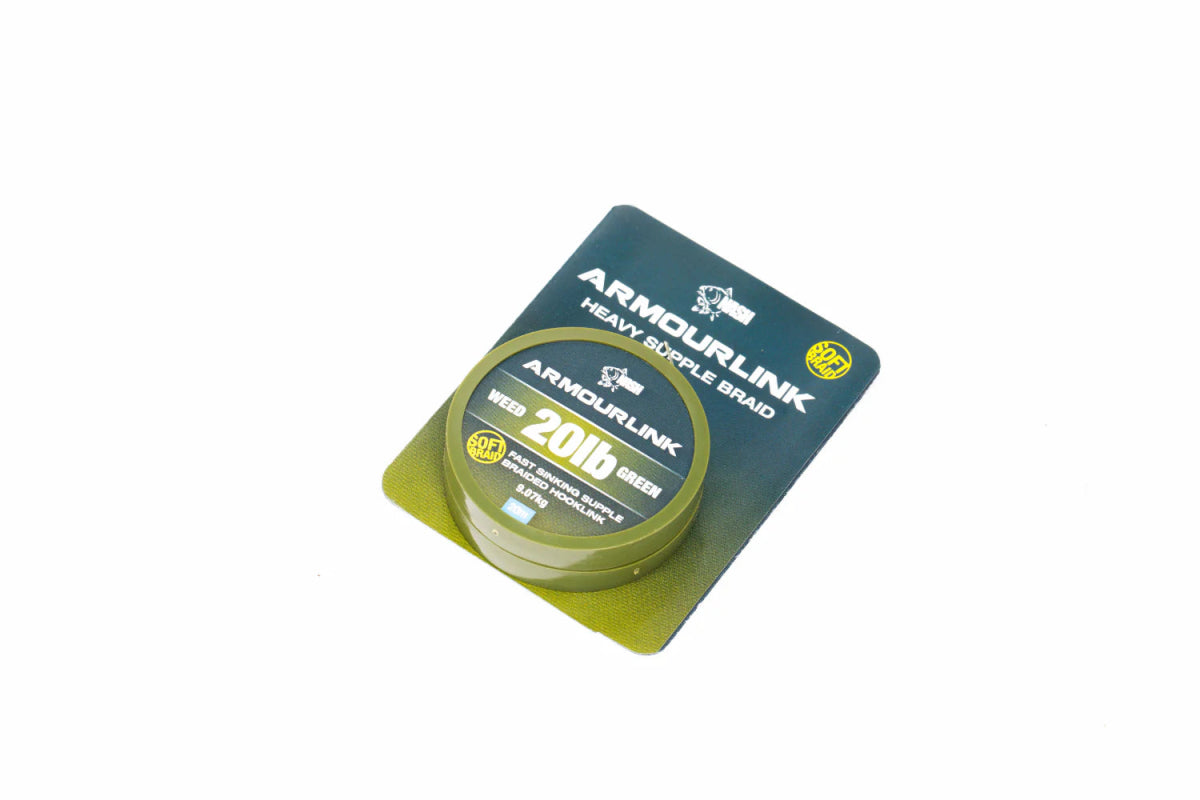 Nash Tackle Armourlink - Soft - Weed - 20m - KarperCentrale