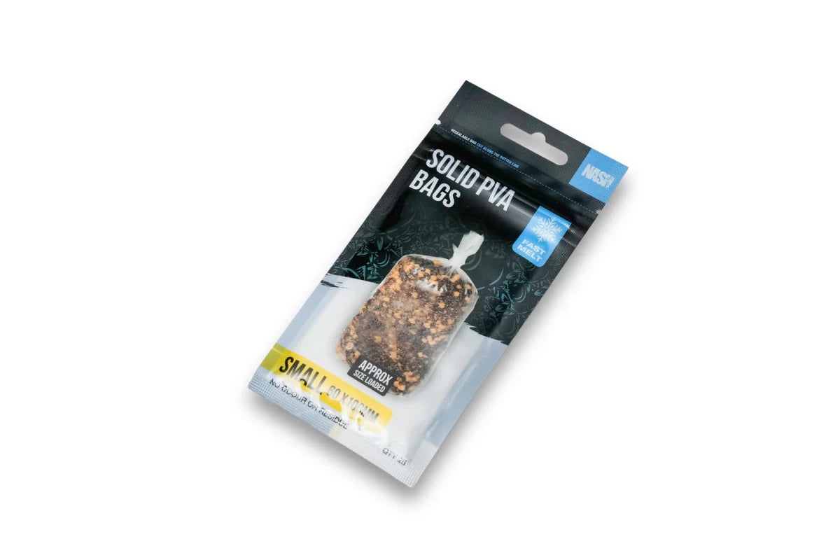 Nash Tackle Solid PVA Bags - Fast melt - KarperCentrale