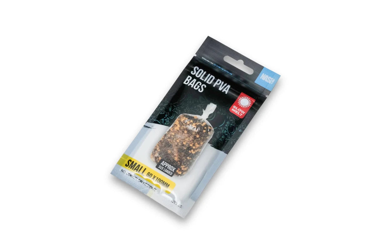 Nash Tackle Solid PVA Bags - Slow melt - KarperCentrale
