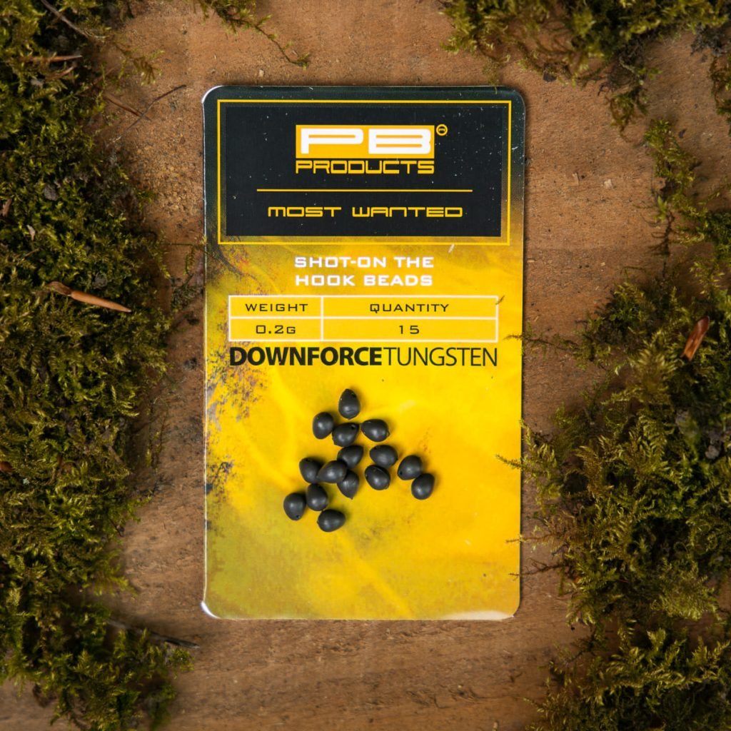 PB Products Downforce Tungsten - Shot - on the Hook Beads - KarperCentrale