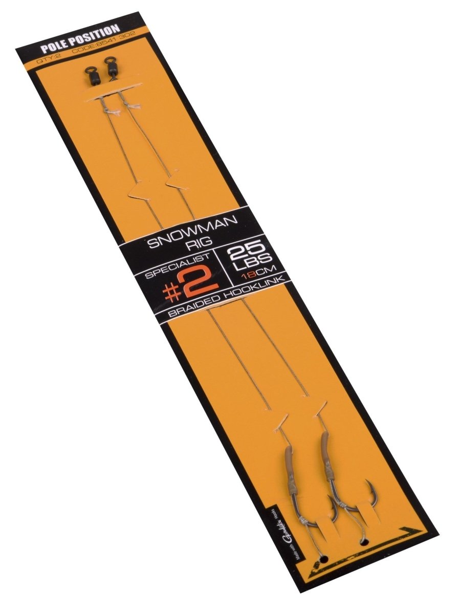 Pole Position Snowman Rig - 2pcs - KarperCentrale