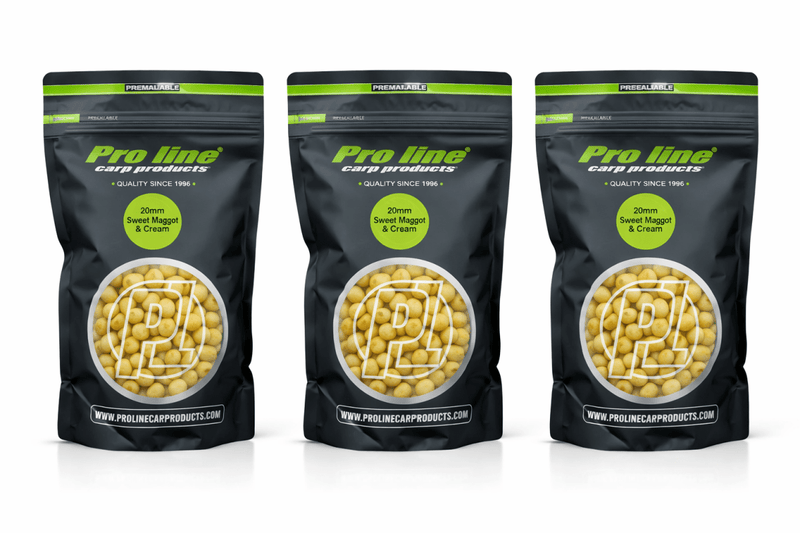 15kg Sweet Maggot & Cream Boilies - Storkøb