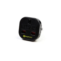 Ridgemonkey Vault UK 3-pin til EU 2-pin adapter