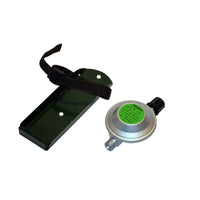 Závitové připojení a držák plynové bombičky