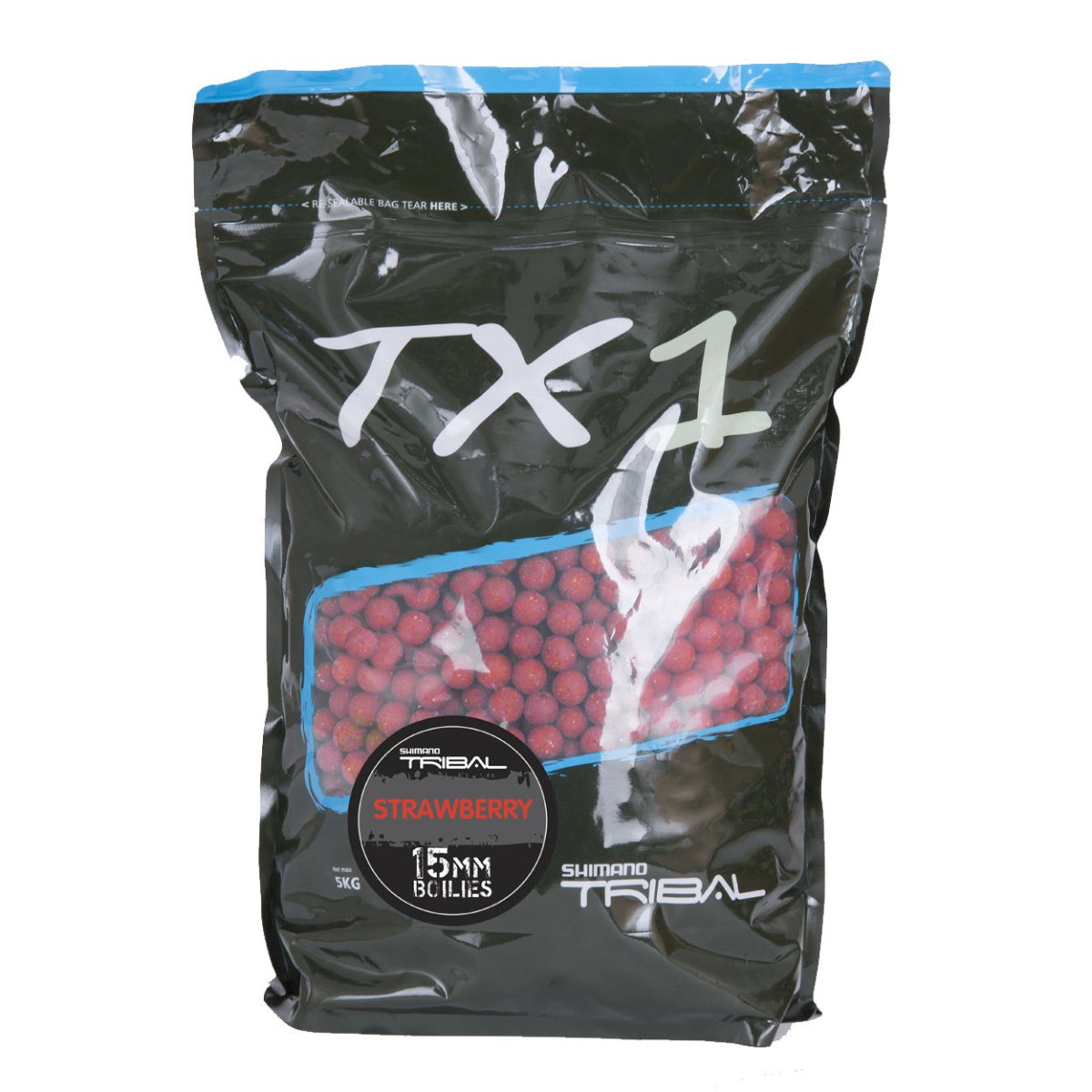 Shimano Strawberry Boilies - 5KG - Rood - KarperCentrale