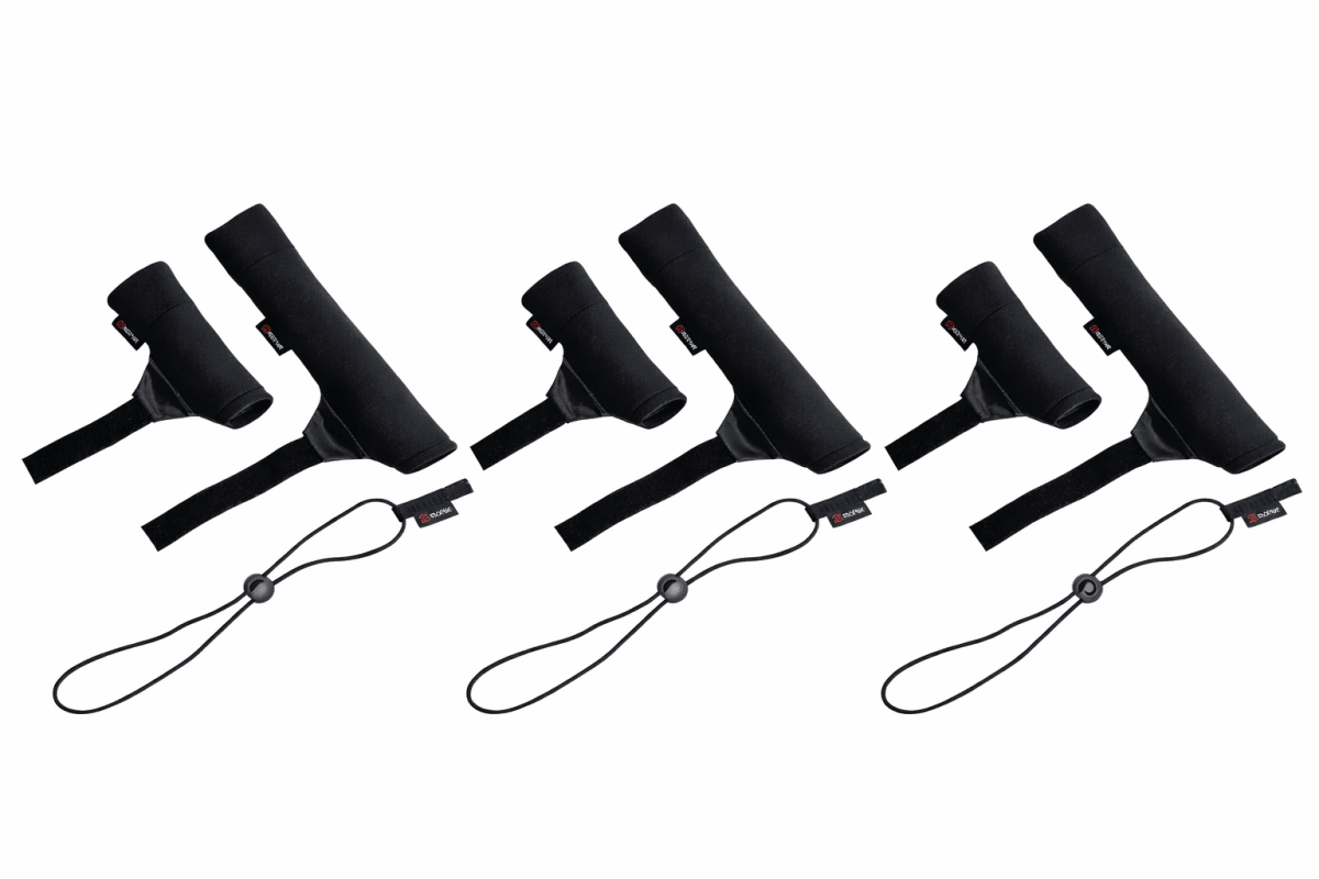 Sonik Sports 3x Tip & Butt Protectors - Neoprene - Universal Size - KarperCentrale