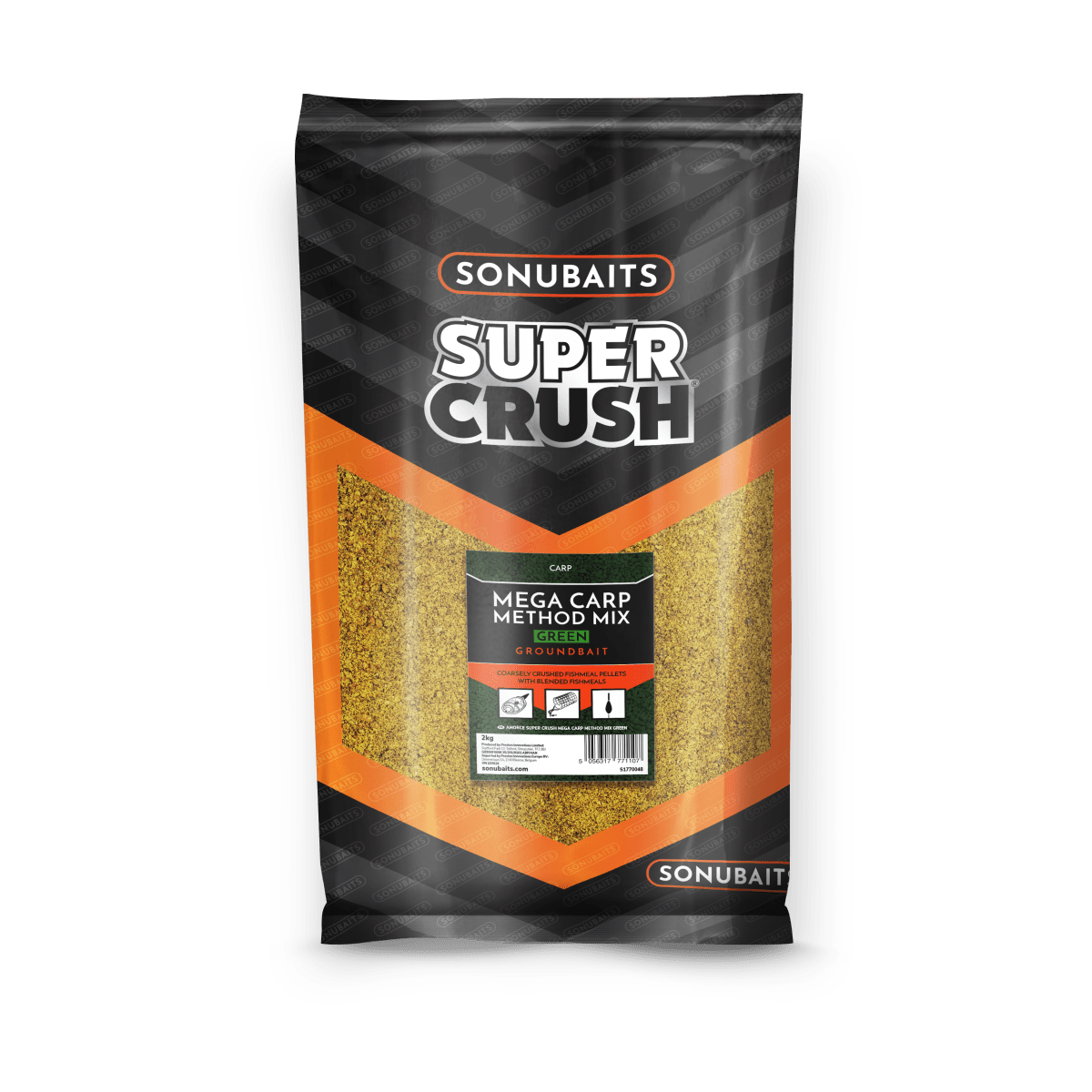 Sonubaits Super Crush - Mega Carp - Method Mix - 2KG - KarperCentrale
