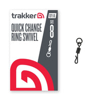 QC Ring Svirvel - Størrelse 8